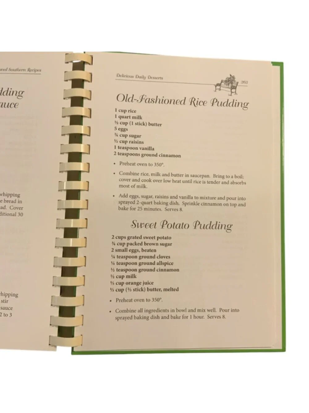 Best-Loved Southern Recipes Cookbook Spiral Bound 2009